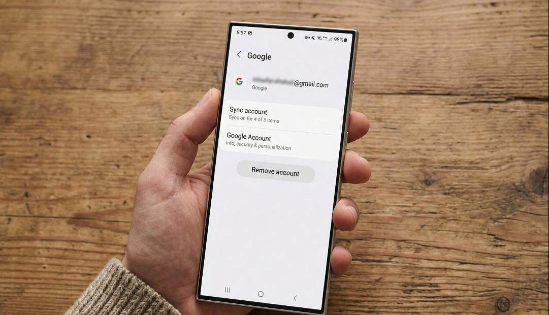 چگونه جیمیل را از گوشی سامسونگ، شیائومی و آیفون حذف کنیم؟