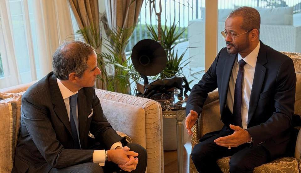 دیدار وزیر خارجه عمان با گروسی