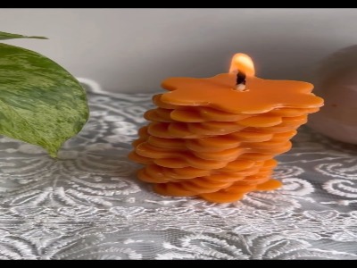آموزش شمع سازی بدون قالب