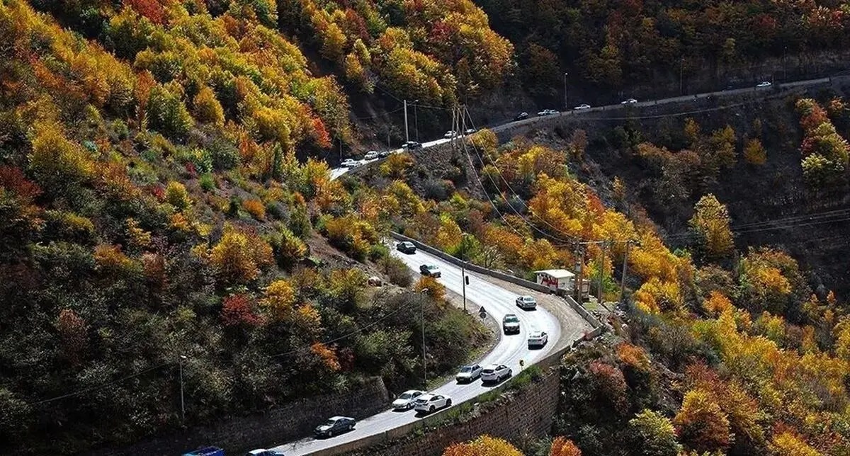 جاده چالوس از ساعت ۱۶ امروز یک‌طرفه می‌شود