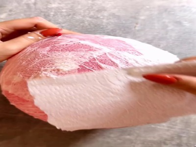 ساخت جاشمعی صدفی با بادکنک