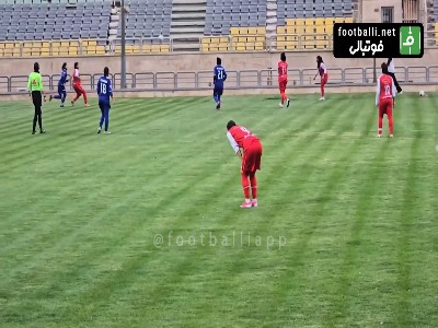 مصدومیت زهرا قنبری در دیدار پرسپولیس مقابل وارش نوشهر