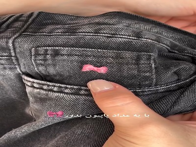 فقط با یه مداد انقدر راحت و خوشگل پاپیون بدوز