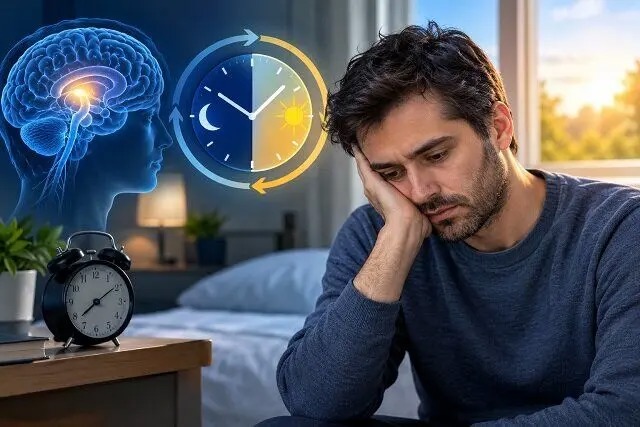 شناسایی زیرگونه‌ای از افسردگی مرتبط با ساعت زیستی بدن