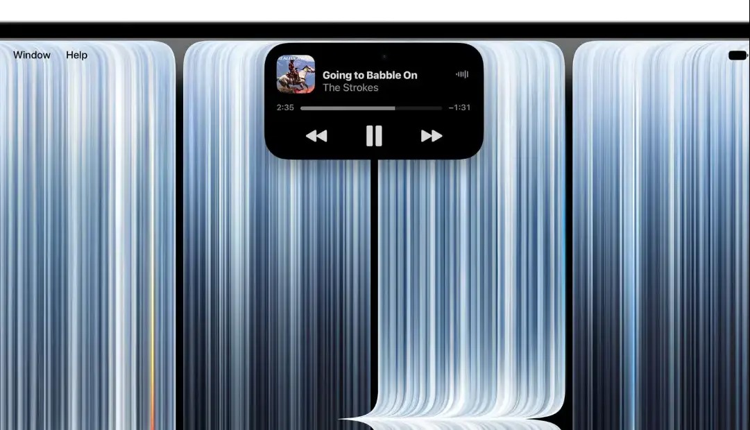 داینامیک آیلند آیفون سرانجام وارد مک بوک شد