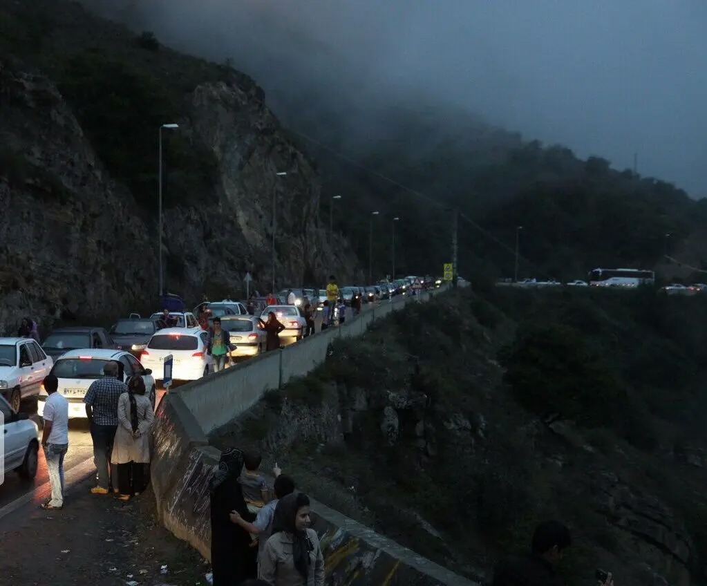 جاده چالوس یک طرفه شد